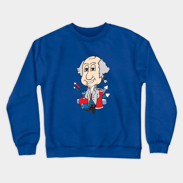 General George Crewneck Sweatshirt by SkyBacon